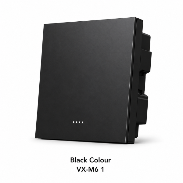 VXM6 1 Black Smart Metal Switch | VXM6 1