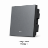 VXM6 1 Grey Smart Metal Switch | VXM6 1