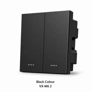 VXM6 2 Black Smart Metal Switch | VXM6 2