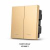 VXM6 2 Gold Smart Metal Switch | VXM6 2