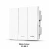 VXM6 3 white Smart Metal Switch | VXM6 3